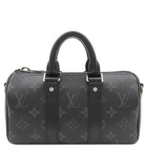 Louis Vuitton Keepall XS Monogram Eclipse Shoulder Black